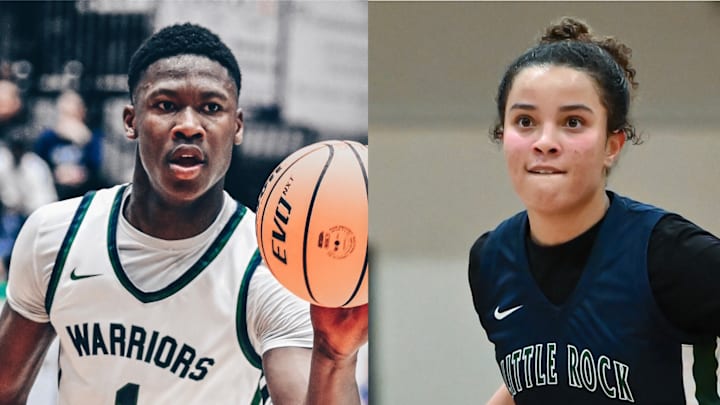 Little Rock Christian's JJ Andrews and Whitley Rogers