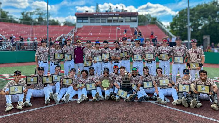 Image of the Iona Prep Gaels after winning the 2026 CHSAA Baseball AA Championship. Image of the Iona Prep Gaels after winning the 2026 CHSAA Baseball AA Championship.