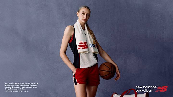 Cameron Brink debuted the New Balance P400 Low basketball shoe. Cameron Brink debuted the New Balance P400 Low basketball shoe.