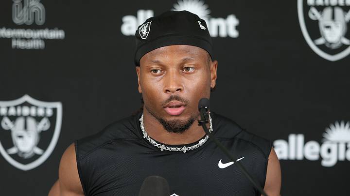 Las Vegas Raiders WR Tre Tucker Las Vegas Raiders WR Tre Tucker