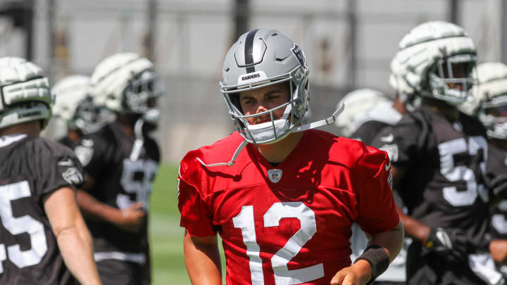 Las Vegas Raiders QB Aidan O'Connell