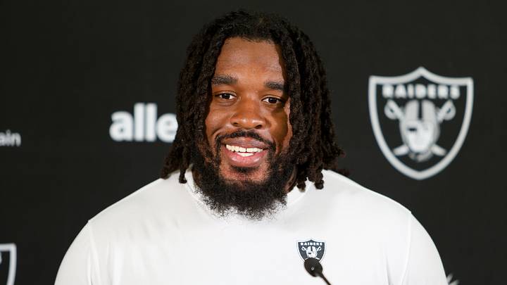 Las Vegas Raiders OL Dylan Parham Las Vegas Raiders OL Dylan Parham