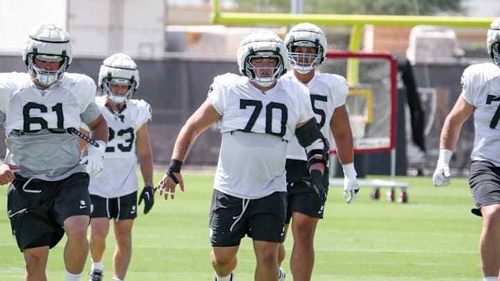 Las Vegas Raiders IOL Jackson Powers-Johnson