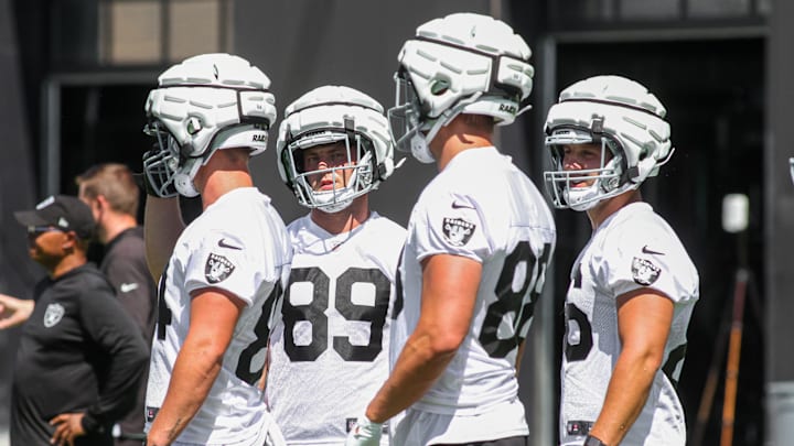Brock Bowers and Some of His Las Vegas Raiders Teammates Brock Bowers and Some of His Las Vegas Raiders Teammates