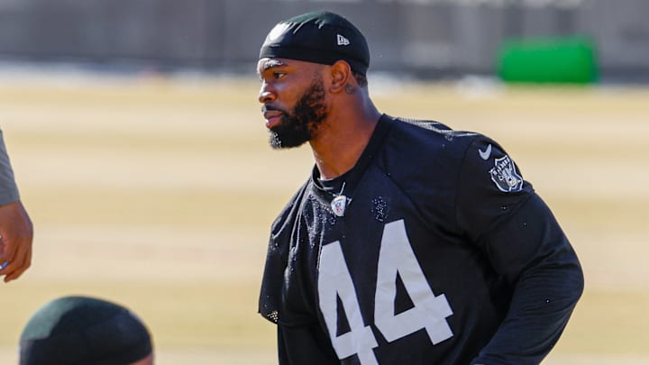 Las Vegas Raiders DL K'Lavon Chaisson Las Vegas Raiders DL K'Lavon Chaisson