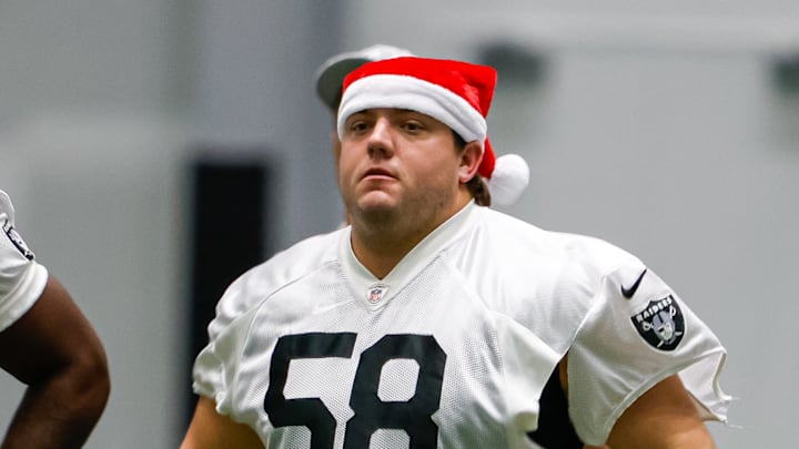 Las Vegas Raiders IOL Jackson Powers-Johnson