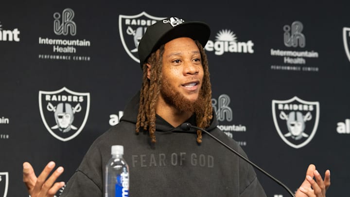 Eric Stokes, Las Vegas Raiders CB Eric Stokes, Las Vegas Raiders CB