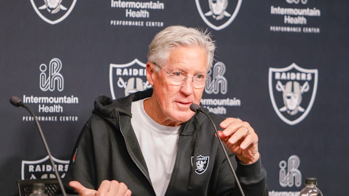 Las Vegas Raiders Pete Carroll Las Vegas Raiders Pete Carroll