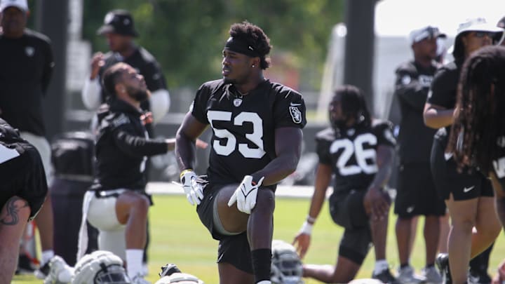 Las Vegas Raiders LB Amari Gainer