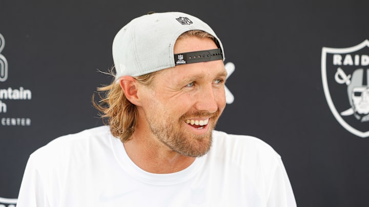 Las Vegas Raiders P AJ Cole