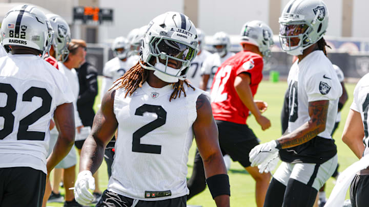 Las Vegas Raiders RB Aston Jeanty