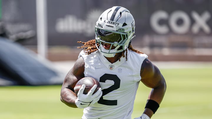 Las Vegas Raiders RB Ashton Jeanty