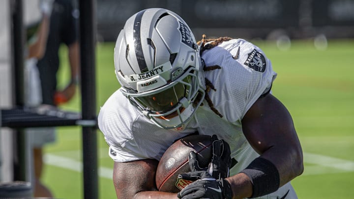 Las Vegas Raiders RB Ashton Jeanty