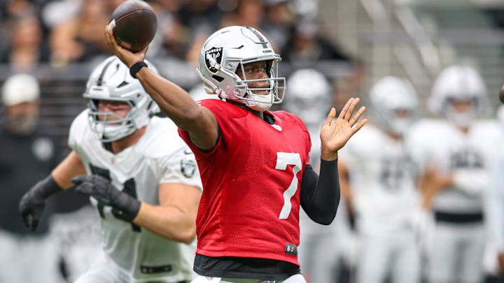 Las Vegas Raiders QB Geno Smith