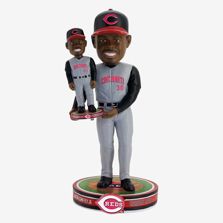 This Ken Griffey Jr. double bobblehead is awesome