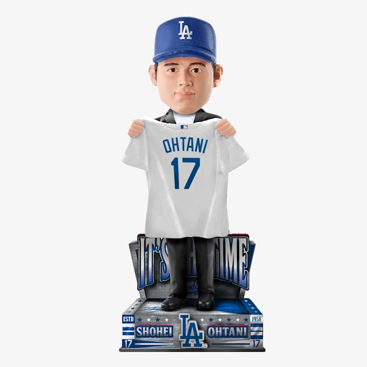 Welcome Shohei Ohtani to Los Angeles with a new Dodgers bobblehead