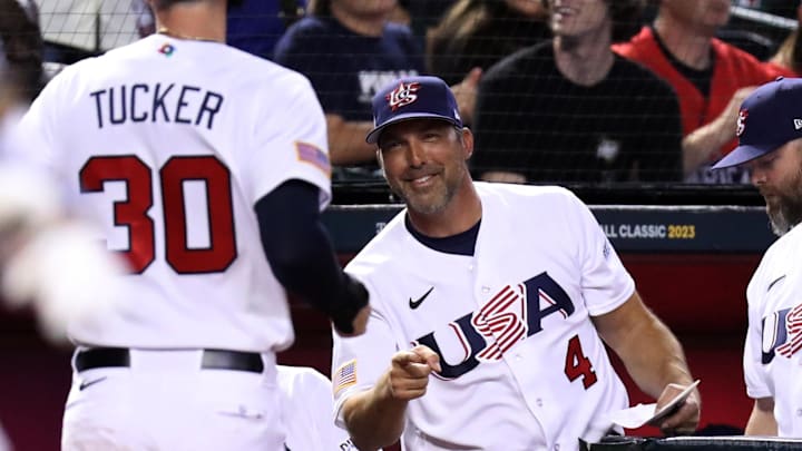 The former Braves untility man is back to manage Team USA