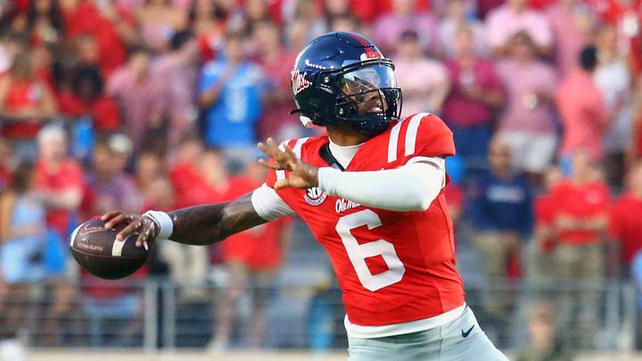 Trinidad Chambliss and Ole Miss will take on their former coach Lane Kiffin, now leading rival LSU, on Saturday. Trinidad Chambliss and Ole Miss will take on their former coach Lane Kiffin, now leading rival LSU, on Saturday.