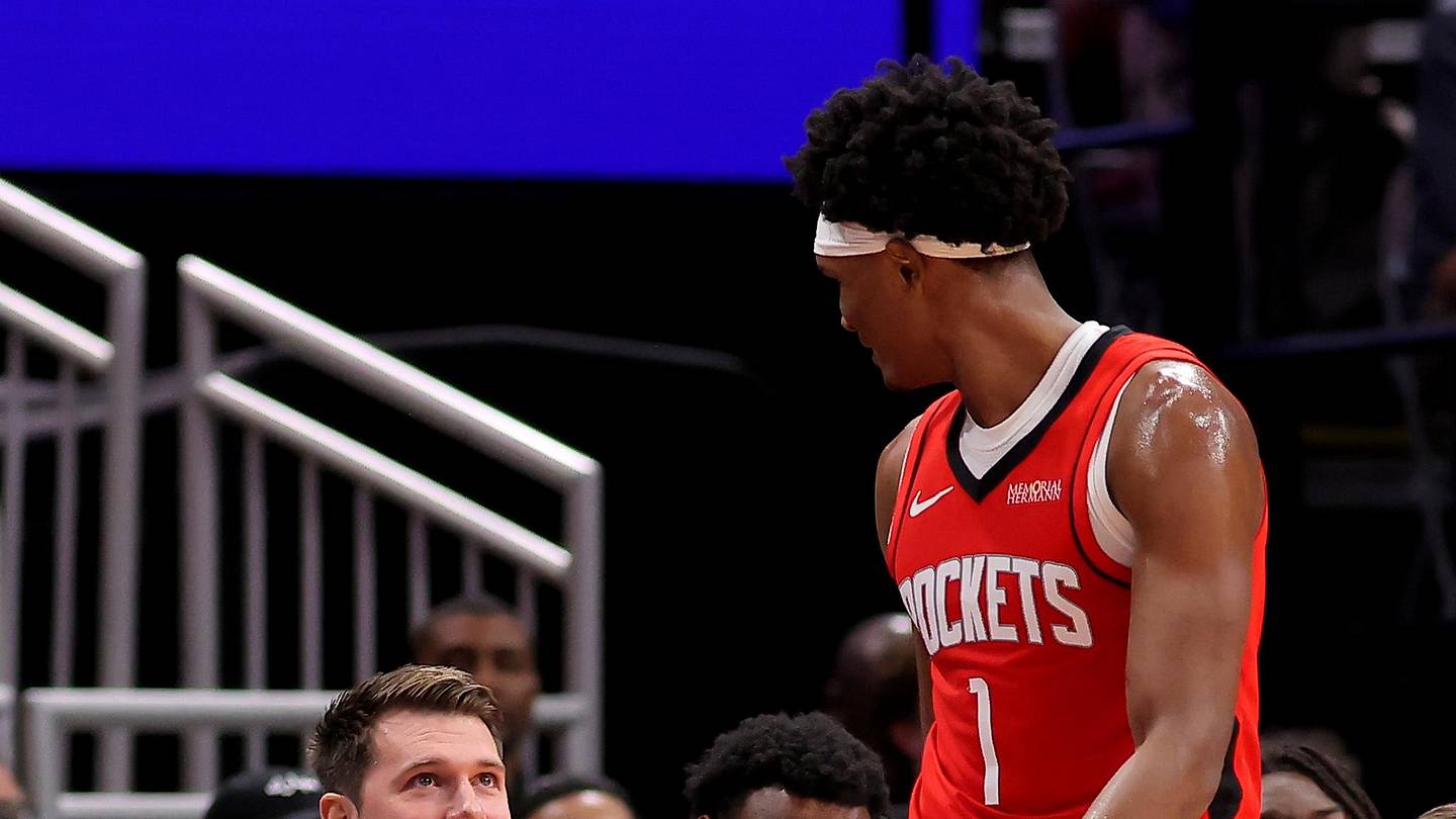 Rockets' Amen Thompson Misses out on All-Defensive Team