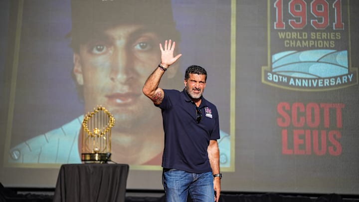 Former Twins third baseman Scott Leius. Former Twins third baseman Scott Leius.