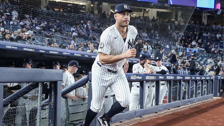 The New York Yankees and designated hitter Giancarlo Stanton could part ways this offseason regarding the team's roster next season. The New York Yankees and designated hitter Giancarlo Stanton could part ways this offseason regarding the team's roster next season.