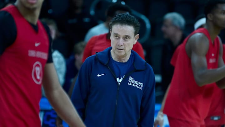 St. John's basketball head coach Rick Pitino.