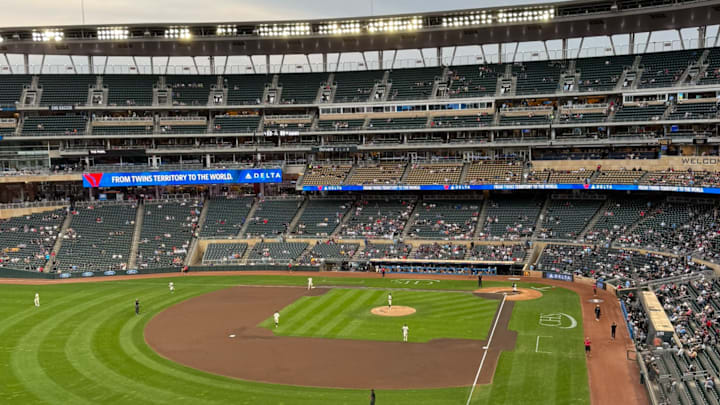 The crowd at the Sept. 2, 2025 game between the Twins and White Sox at Target Field. 