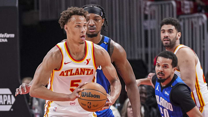 Atlanta Hawks guard Dyson Daniels is a great prop target on Wednesday night.