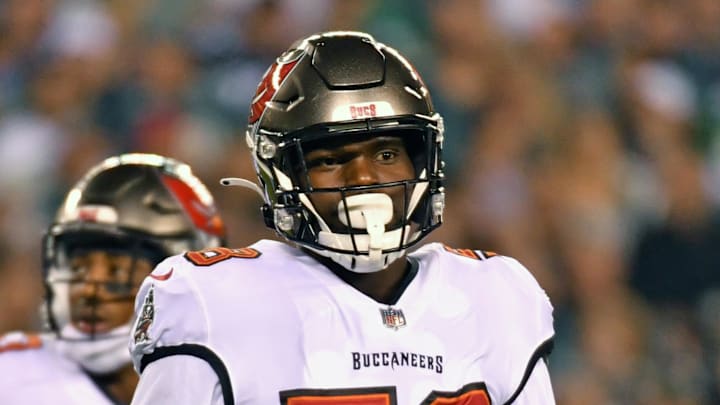 Tampa Bay Buccaneers outside linebacker Shaquil Barrett against the Philadelphia Eagles.