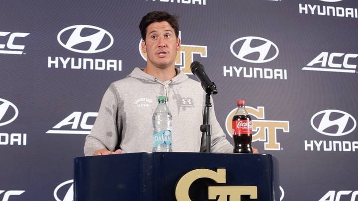Georgia Tech Defensive Backs Coach Vinnie Sunseri 