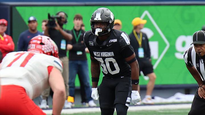 West Virginia University safety Jacorey Thomas West Virginia University safety Jacorey Thomas