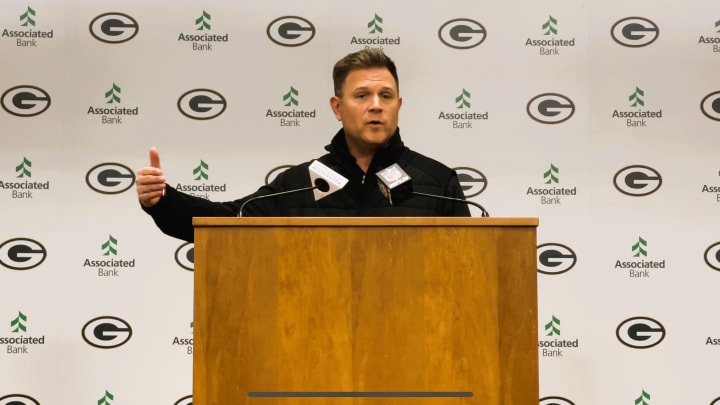 Packers GM Brian Gutekunst Packers GM Brian Gutekunst