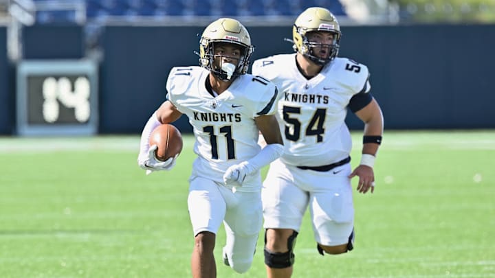  Elbert "Rock" Hill IV (11) and the Archbishop Knights are the new No. 1 in Ohio high school football.