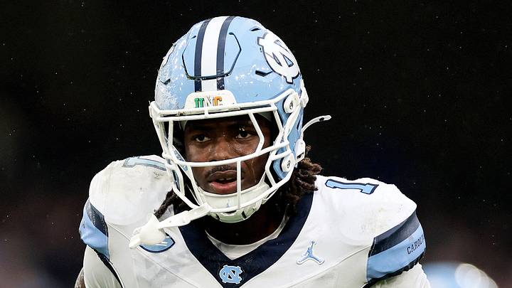Aug 29, 2026; Dublin, Co. Dublin, IRL; North Carolina Tar Heels defensive back Greg Smith (1) runs on the field against the TCU Horned Frogs in the first half at Aviva Stadium. Mandatory Credit: Laszlo Geczo-Imagn Images Aug 29, 2026; Dublin, Co. Dublin, IRL; North Carolina Tar Heels defensive back Greg Smith (1) runs on the field against the TCU Horned Frogs in the first half at Aviva Stadium. Mandatory Credit: Laszlo Geczo-Imagn Images