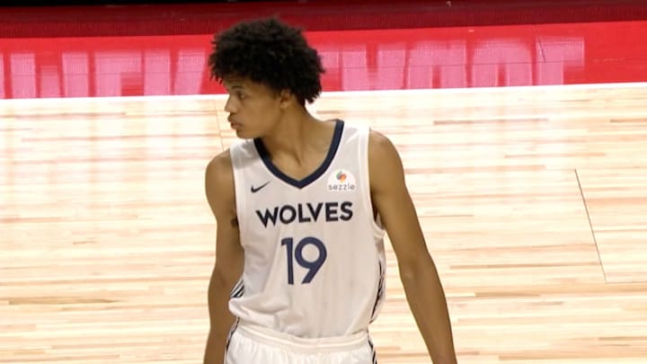 Joan Beringer shined in his Summer League debut. Joan Beringer shined in his Summer League debut.