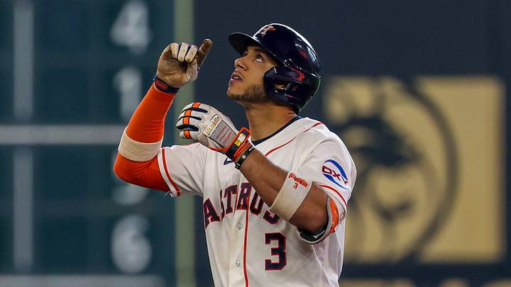 Houston Astros shortstop Jeremy Peña (3).