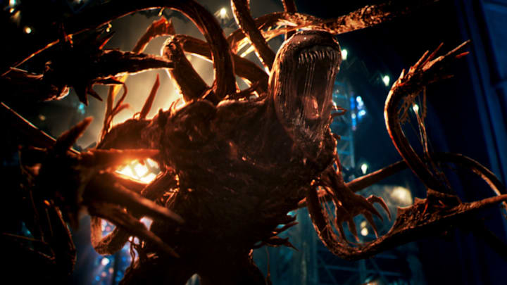 Carnage in VENOM: LET THERE BE CARNAGE. Courtesy Sony Pictures Entertainment.