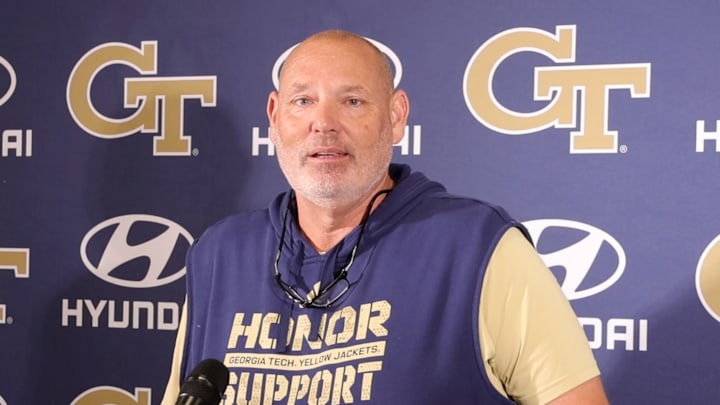Georgia Tech DL Coach Jess Simpson 