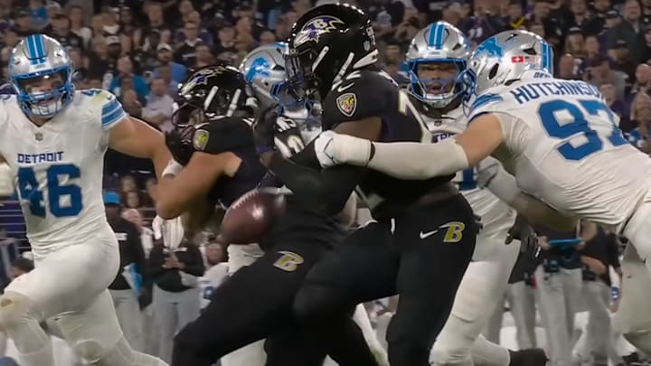 Derrick Henry is still upset at himself over his critical fumble for the Ravens vs. the Lions.