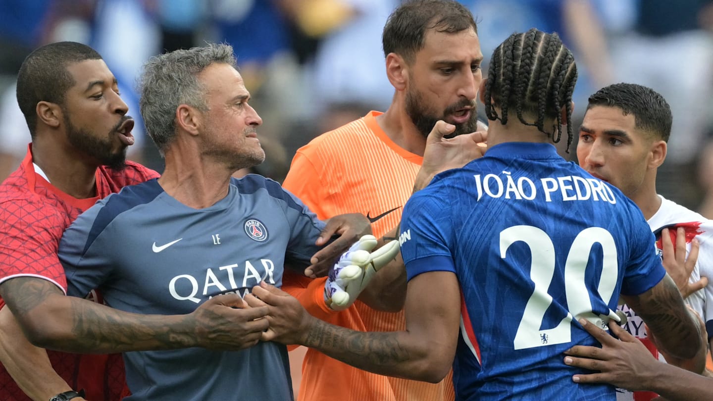 PSG - Chelsea : Avant la Ligue des Champions, la FIFA donne sa décision sur la gifle de Luis Enrique à Joao Pedro