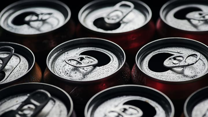 Don't crack open a cold coffee before you check the label.