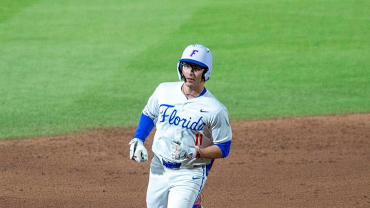 Florida infielder Brendan Lawson (11). [Cyndi Chambers/ Gainesville Sun] 2026