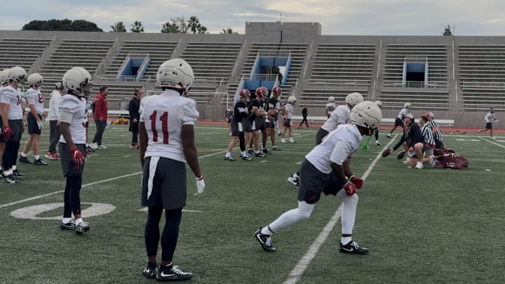 Alabama's Rose Bowl Practice Viewing at El Camino College Alabama's Rose Bowl Practice Viewing at El Camino College