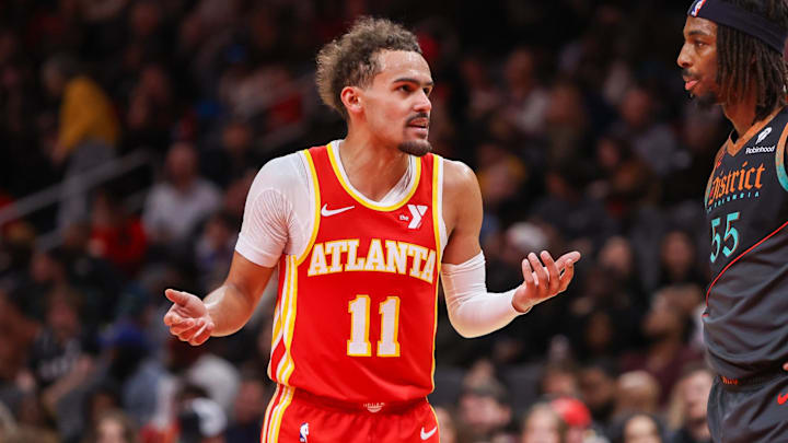 Atlanta Hawks guard Trae Young.