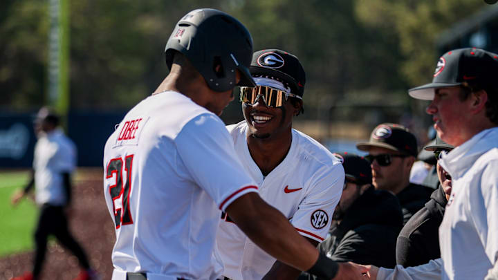 Georgia opens the 2025 season with a massive win over Quinnipiac in the season opener. Georgia opens the 2025 season with a massive win over Quinnipiac in the season opener.