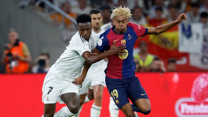 Vinicius Junior and Lamine Yamal will be battling it out
