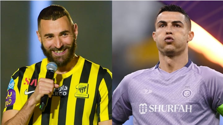 Karim Benzema et Cristiano Ronaldo s'affronteront la saison prochaine en Saudi Pro League Karim Benzema et Cristiano Ronaldo s'affronteront la saison prochaine en Saudi Pro League
