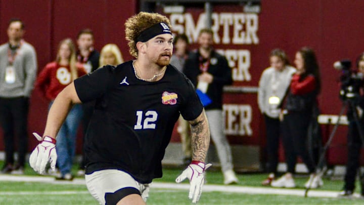 Oklahoma tight end Jaren Kanak