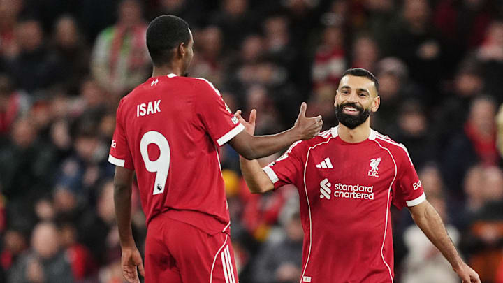 Mohamed Salah et Alexander Isak