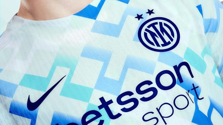 La nueva equipación visitante del Inter de Milán.